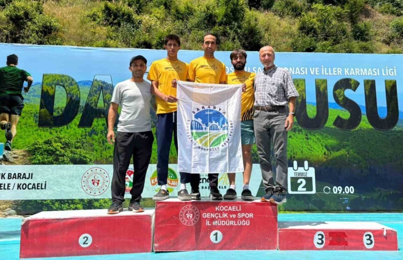 Sakarya Büyükşehir Belediyesi Spor Kulübü, Kocaeli'de düzenlenen Türkiye Dağ Koşuları