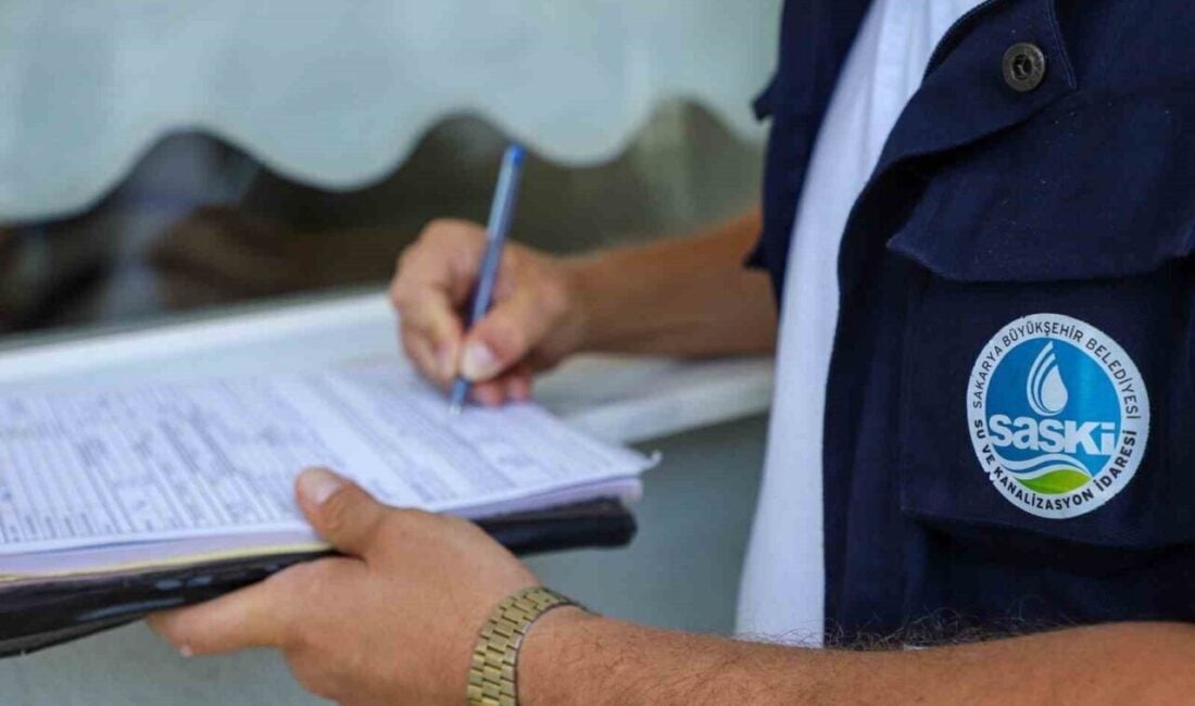 Sakarya Büyükşehir Belediyesi Su ve Kanalizasyon İdaresi (SASKİ) ekipleri, kaçak