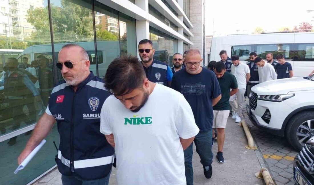 Samsun merkezli yapılan dolandırıcılık operasyonunda, 10 kişi tutuklandı ve 5