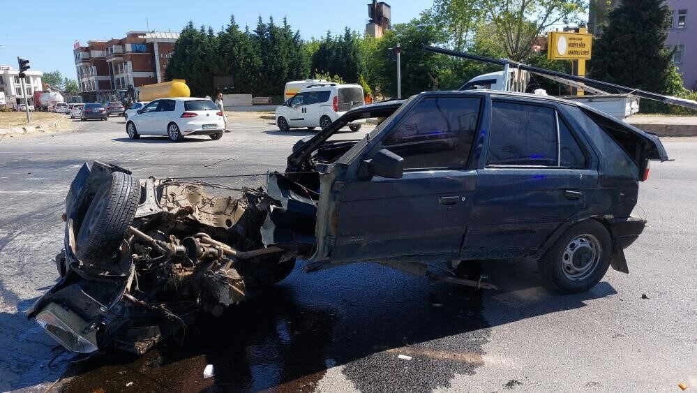 Samsun'da haziran ayında 1 kişinin hayatını kaybettiği 1,162 trafik kazası