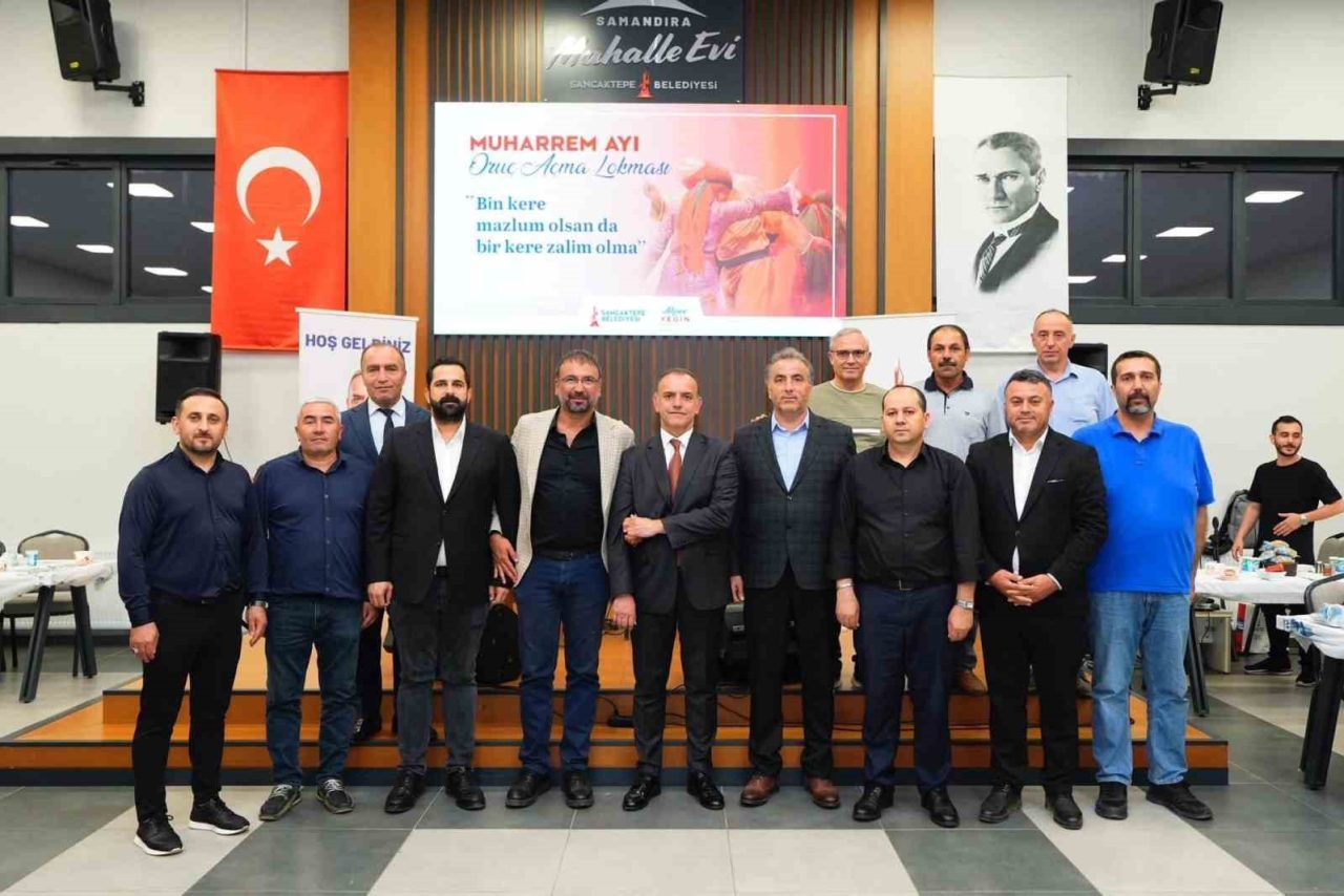 Sancaktepe Belediyesi, Muharrem Ayı dolayısıyla Samandıra Mahalle Evi'nde oruç açma