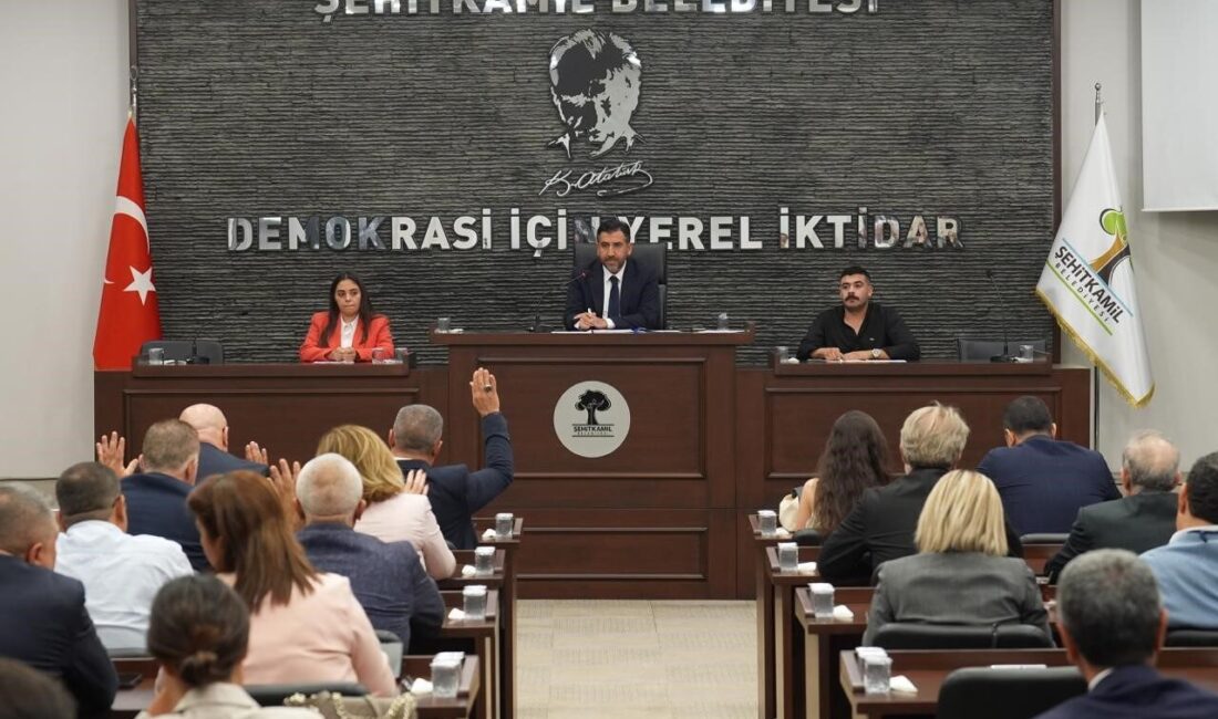 Şehitkamil Belediyesi'nin Temmuz ayı Meclis Toplantısı, Başkan Vekili Yusuf Açıkgöz