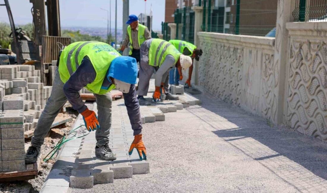 Konya Selçuklu İlçe Belediyesi, Fen İşleri Müdürlüğü aracılığıyla 63 bin