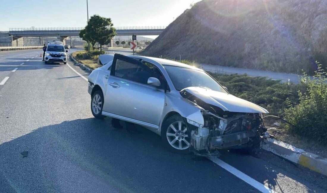 Sivas'ta Danişmentgazi Mahallesi'nde meydana gelen trafik kazasında, Ş.E. yönetimindeki Toyota