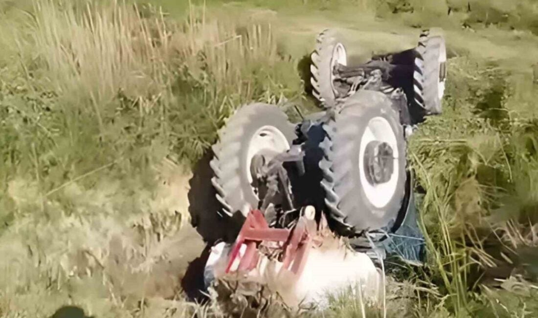 Aydın'ın Söke ilçesine bağlı Yuvaca Mahallesi'nde geri manevra yapan bir