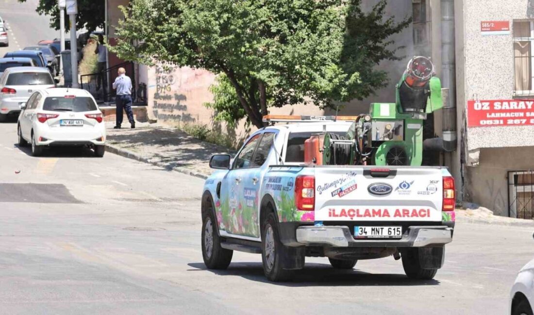 Sultangazi Belediyesi, yaz dönemi için sinek ve haşereyle mücadelede kapsamlı