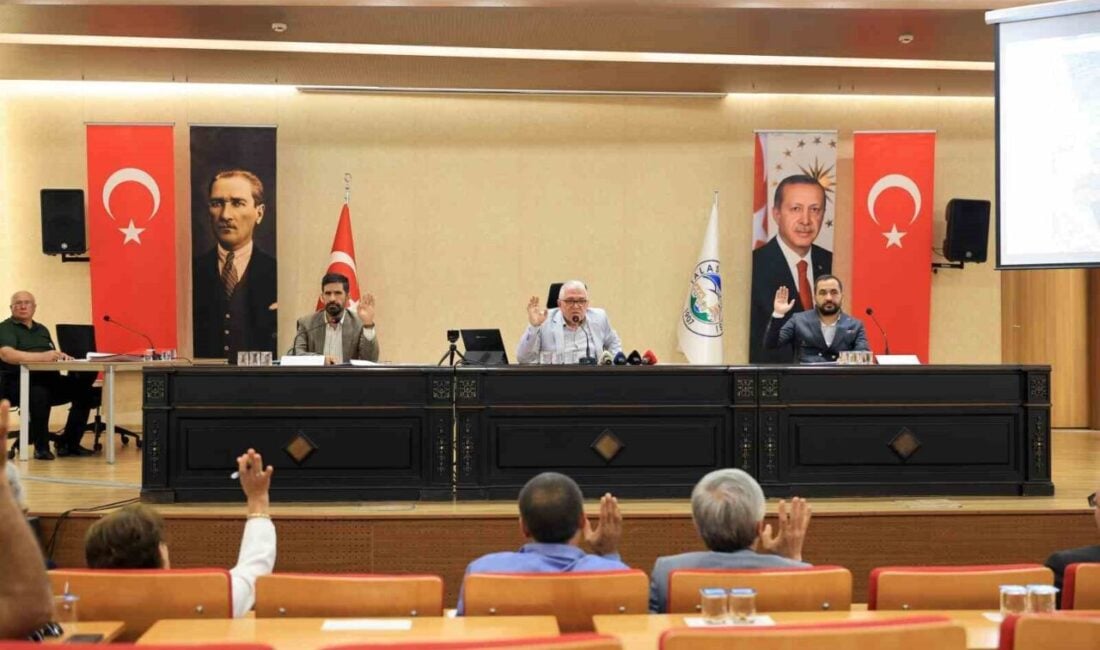 Talas Belediye Meclisi, Başkan Vekili Kemalettin Cengiz Tekinsoy'un başkanlığında 17