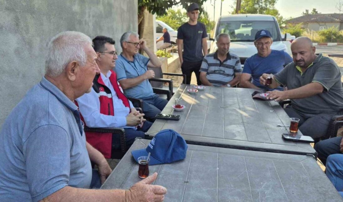Tekirdağ Tarım ve Orman İl Müdürü Mehmet Aksoy, köy kahvehanelerini