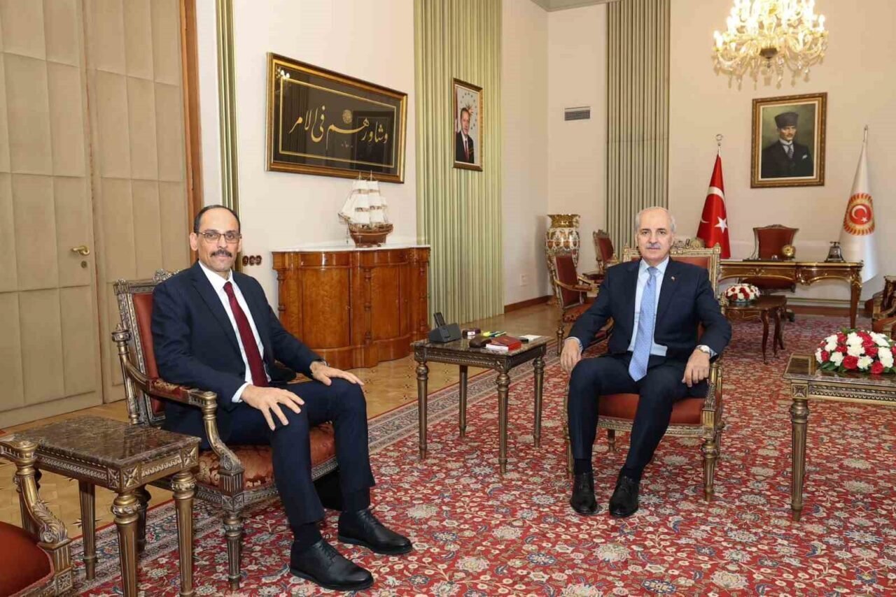 Türkiye Büyük Millet Meclisi Başkanı Numan Kurtulmuş, Milli İstihbarat Teşkilatı