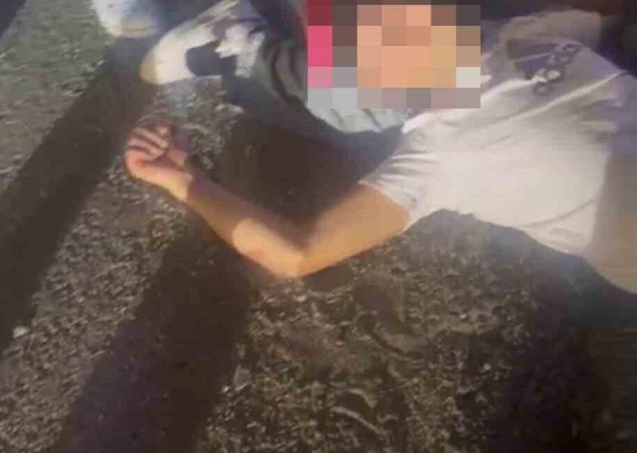Tekirdağ Çerkezköy-İstanbul yolunda A.M. yönetimindeki otomobil kontrolden çıkarak takla attı.