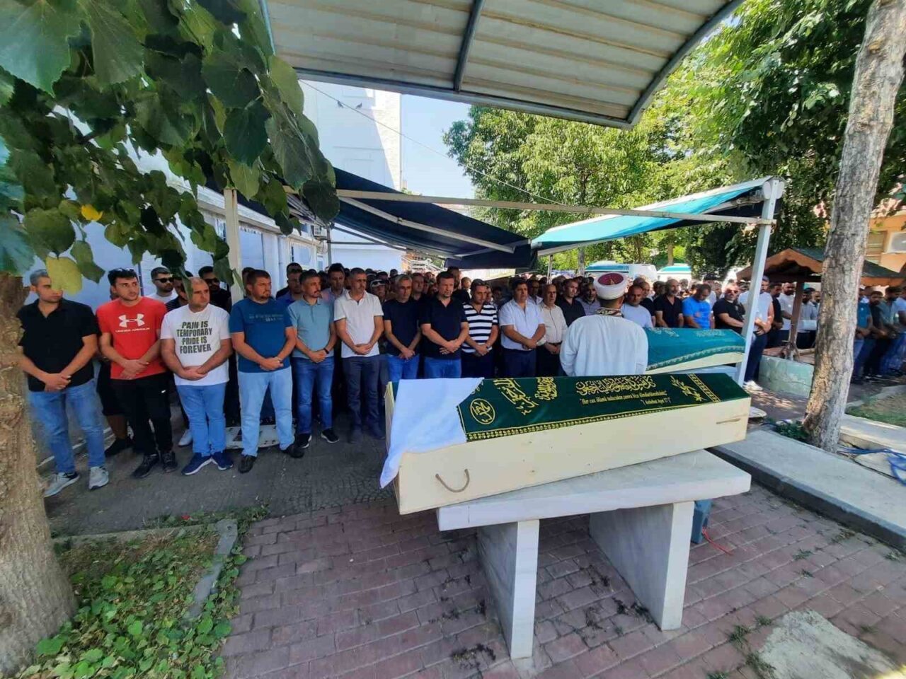 Tekirdağ’ın Ergene ilçesinde yaşanan kazada, E.T. yönetimindeki süt kamyonu, Gürhan