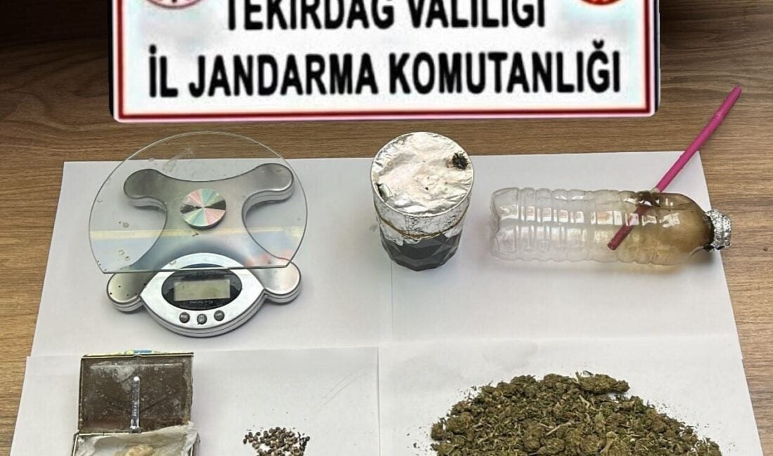 Tekirdağ'da Jandarma, 5-7 Temmuz 2025 tarihleri arasında düzenlediği operasyonlarda A.G.,
