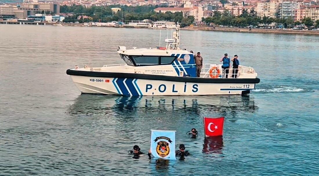 1 Temmuz Denizcilik ve Kabotaj Bayramı dolayısıyla Tekirdağ'da tören düzenlenirken,