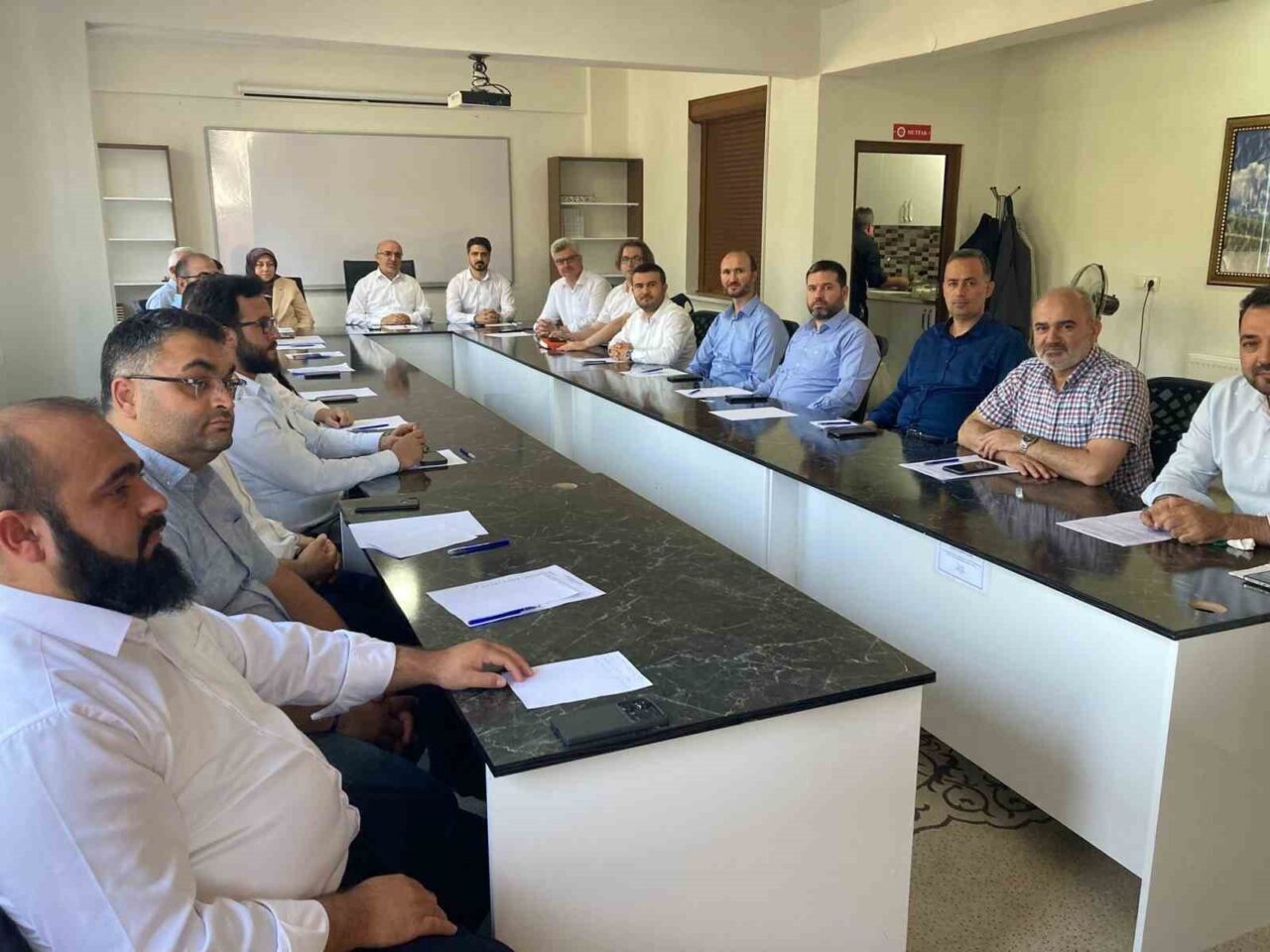 Afyonkarahisar İl Müftülüğü'nün Temmuz ayı istişare toplantısı, Kızılören'de Lütfü İmamoğlu