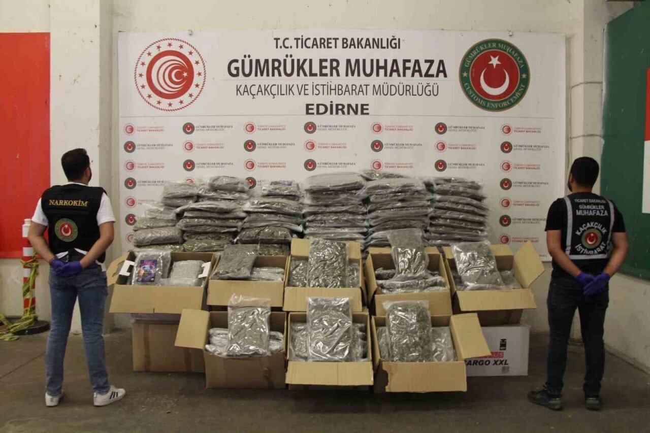 Ticaret Bakanlığı Gümrükler Muhafaza ekipleri, Temmuz'un ilk dokuz gününde Edirne,