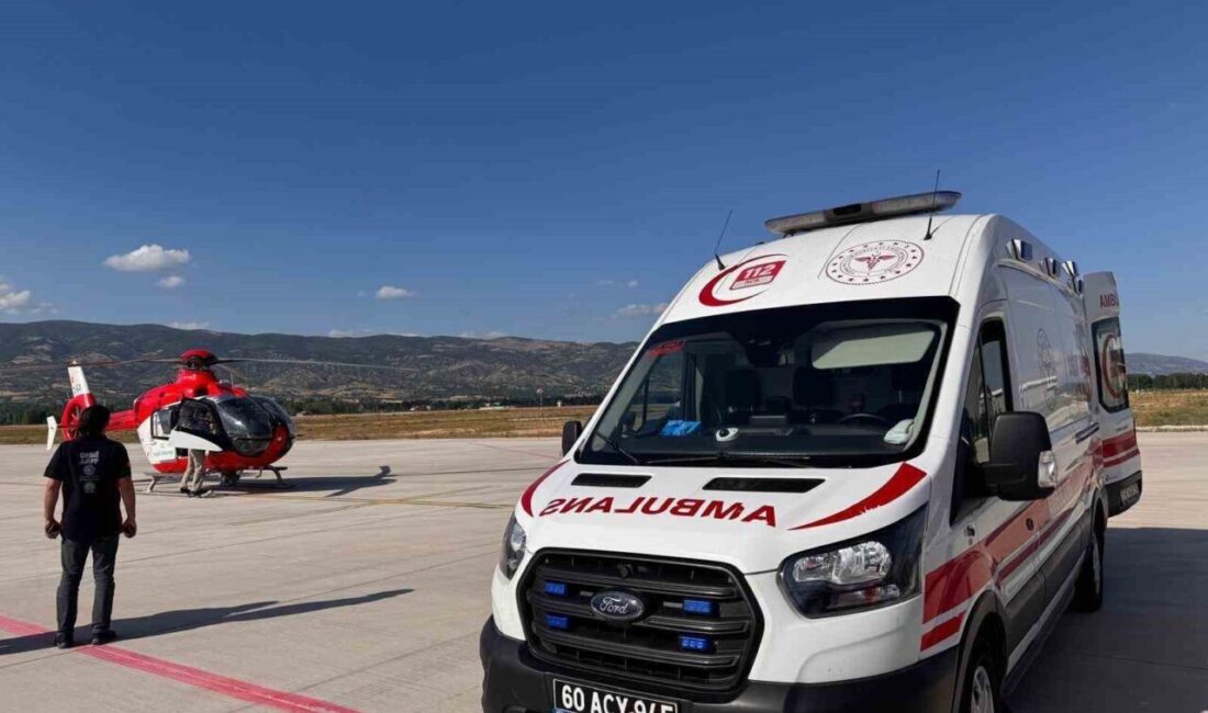 Tokat'ta 3 yaşındaki bir çocuğun evdeki kaza sonucu sol el