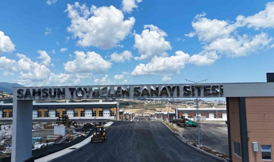Samsun Büyükşehir Belediyesi, Gülsan Sanayi Sitesi'nde büyük bir kentsel dönüşüm