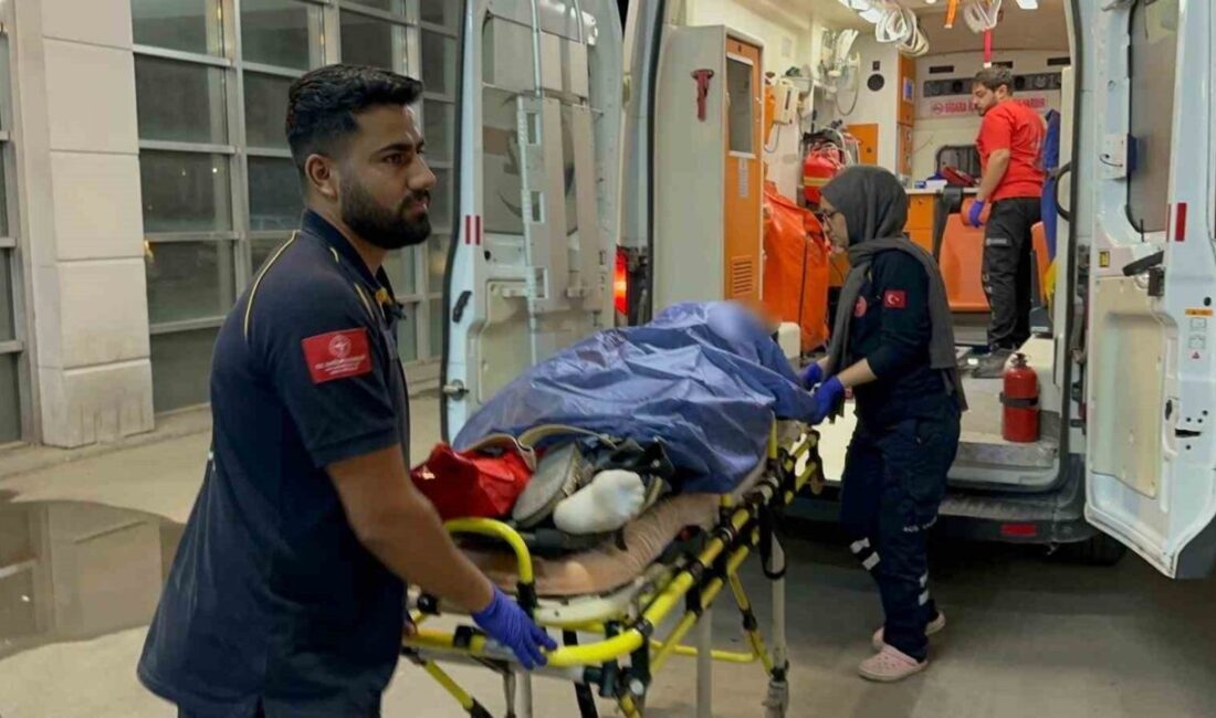 Adıyaman'ın Paşamezra Köyü'nde İlhan Ç.'nin kullandığı traktör geri geri giderken