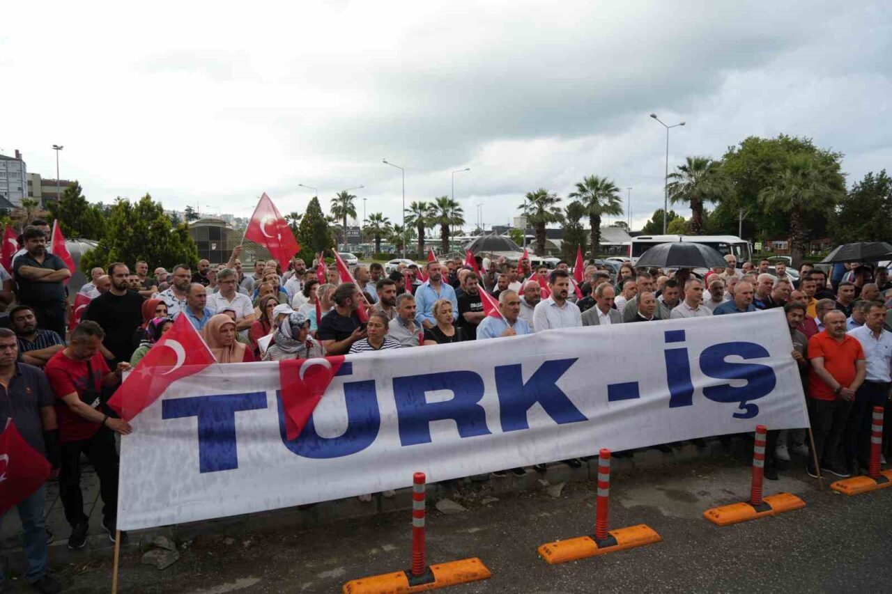 TÜRK-İŞ Samsun İl Temsilcisi Fatih Köymen, toplu iş sözleşmesi sürecinde