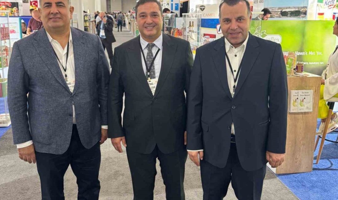 Türk gıda sektörü, ABD pazarında büyümeyi hedefliyor. Kazım Taycı, ünlü