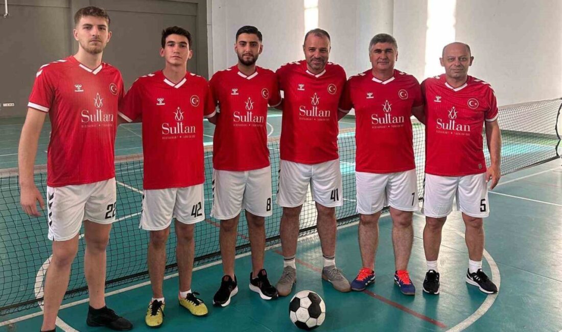 Türkiye Futnet Milli Takımı, Avrupa Şampiyonası için Romanya'ya hareket ediyor.