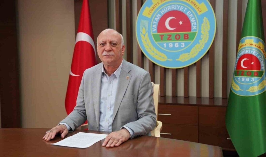 Türkiye Ziraat Odaları Birliği Genel Başkanı Şemsi Bayraktar, tarımsal kuraklık