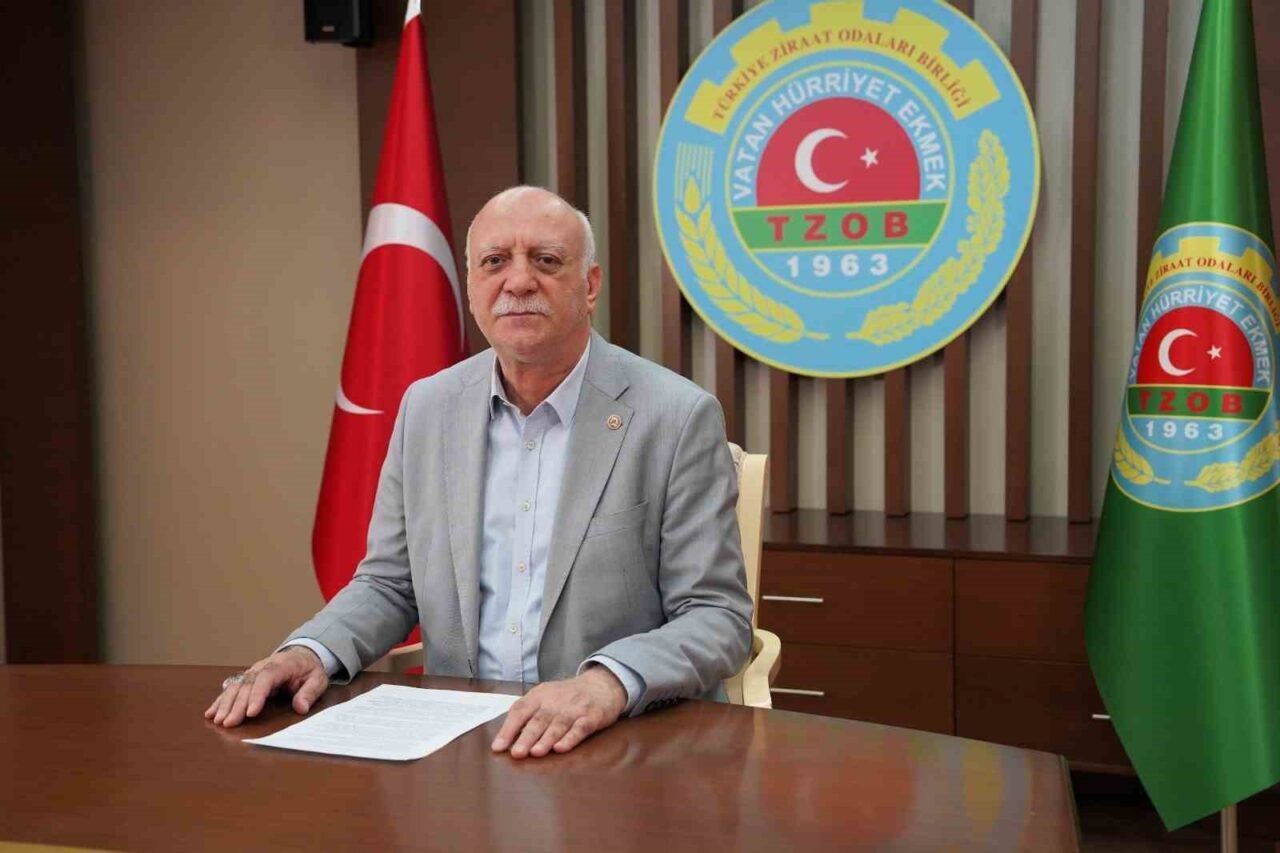 Türkiye Ziraat Odaları Birliği Genel Başkanı Şemsi Bayraktar, tarımsal kuraklık