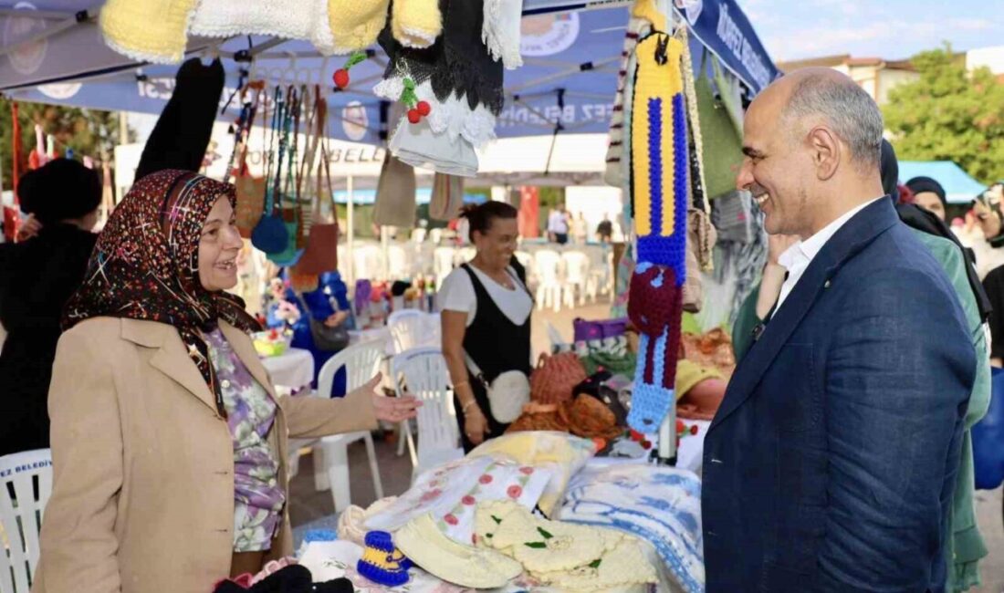 Körfez Belediyesi ve Kocaeli Büyükşehir Belediyesi iş birliğiyle düzenlenen "Üreten