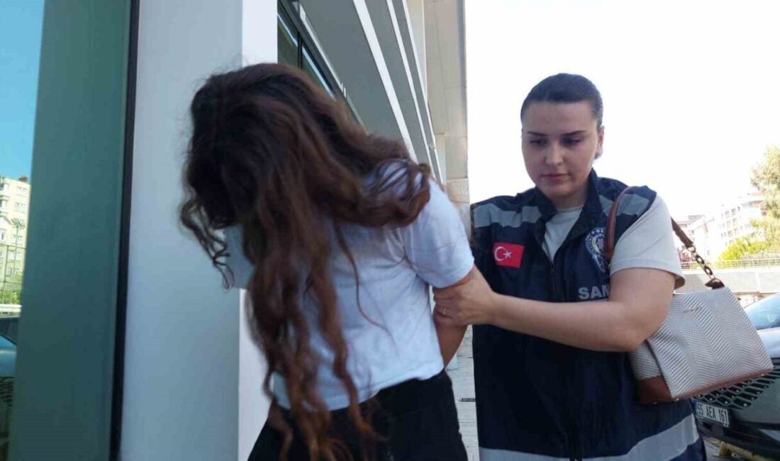 Samsun'da T.T. adlı kadın, polis tarafından uyuşturucu ile yakalanarak tutuklandı.