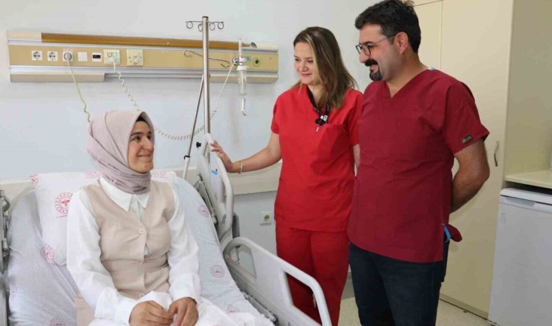 Van'ın Bahçesaray ilçesinde yaşayan Sakine Allahverdi, paratiroid bezinin yanlış yerleşimi