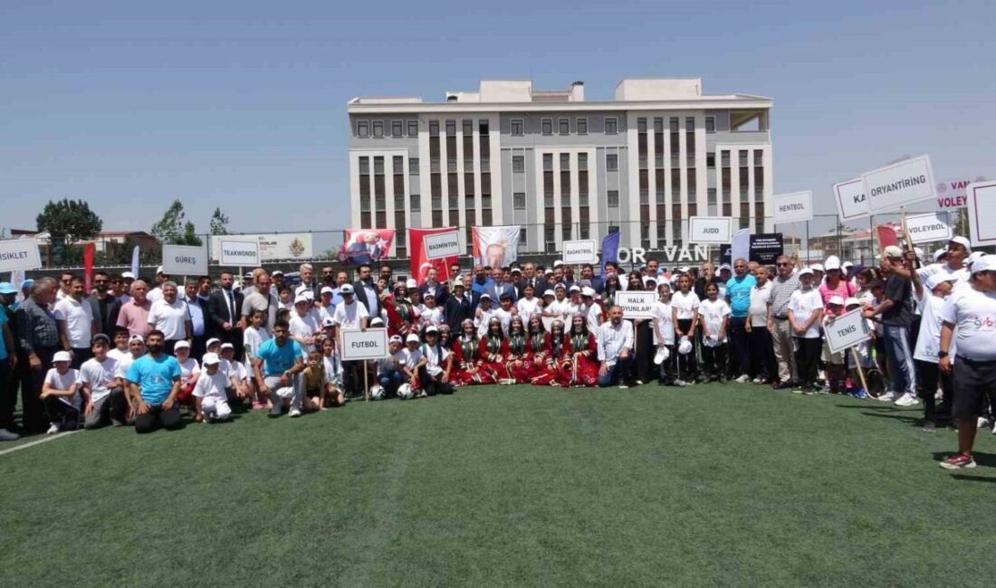 Van'da çocuk ve gençlere yönelik yaz spor okullarının açılışı, İpekyolu