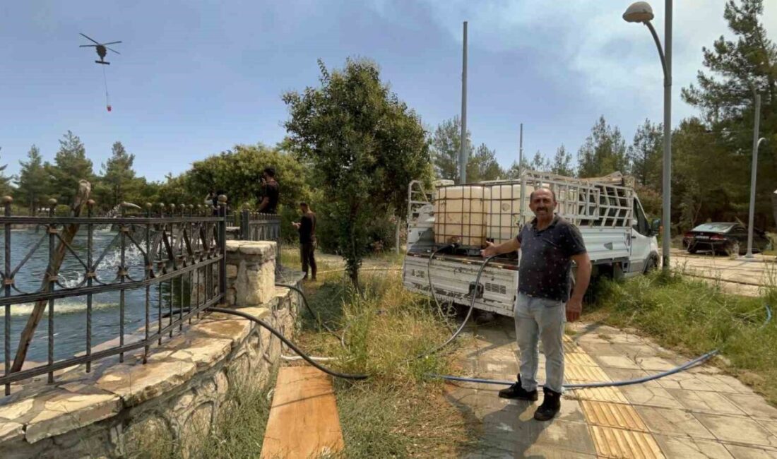 Hatay'da 25 saat süren orman yangınında, çevre illerden gelen ekipler
