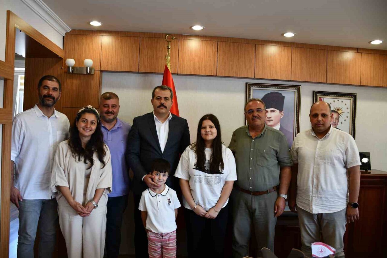 Vezirköprü Cumhuriyet Ortaokulu öğrencisi Asya Deniz Karakuş, 2025 LGS'de tam