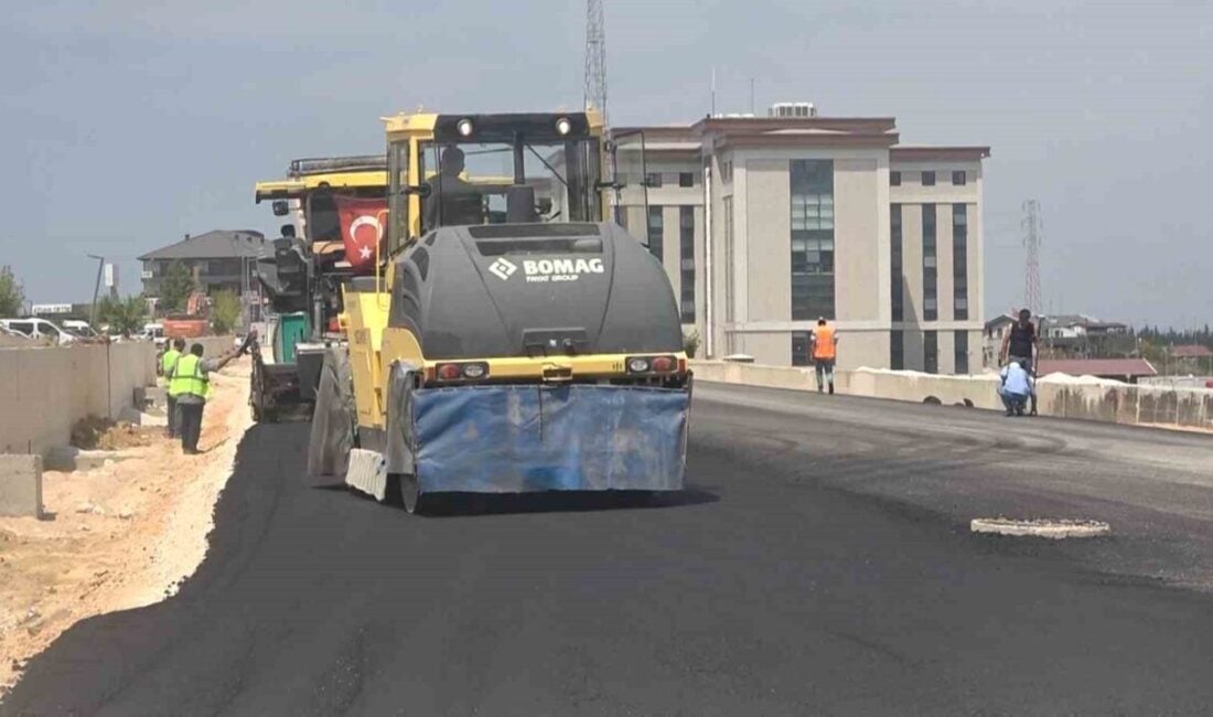 Yalova Eğitim ve Araştırma Hastanesi'nin çöken bağlantı yolunun yapımında sona