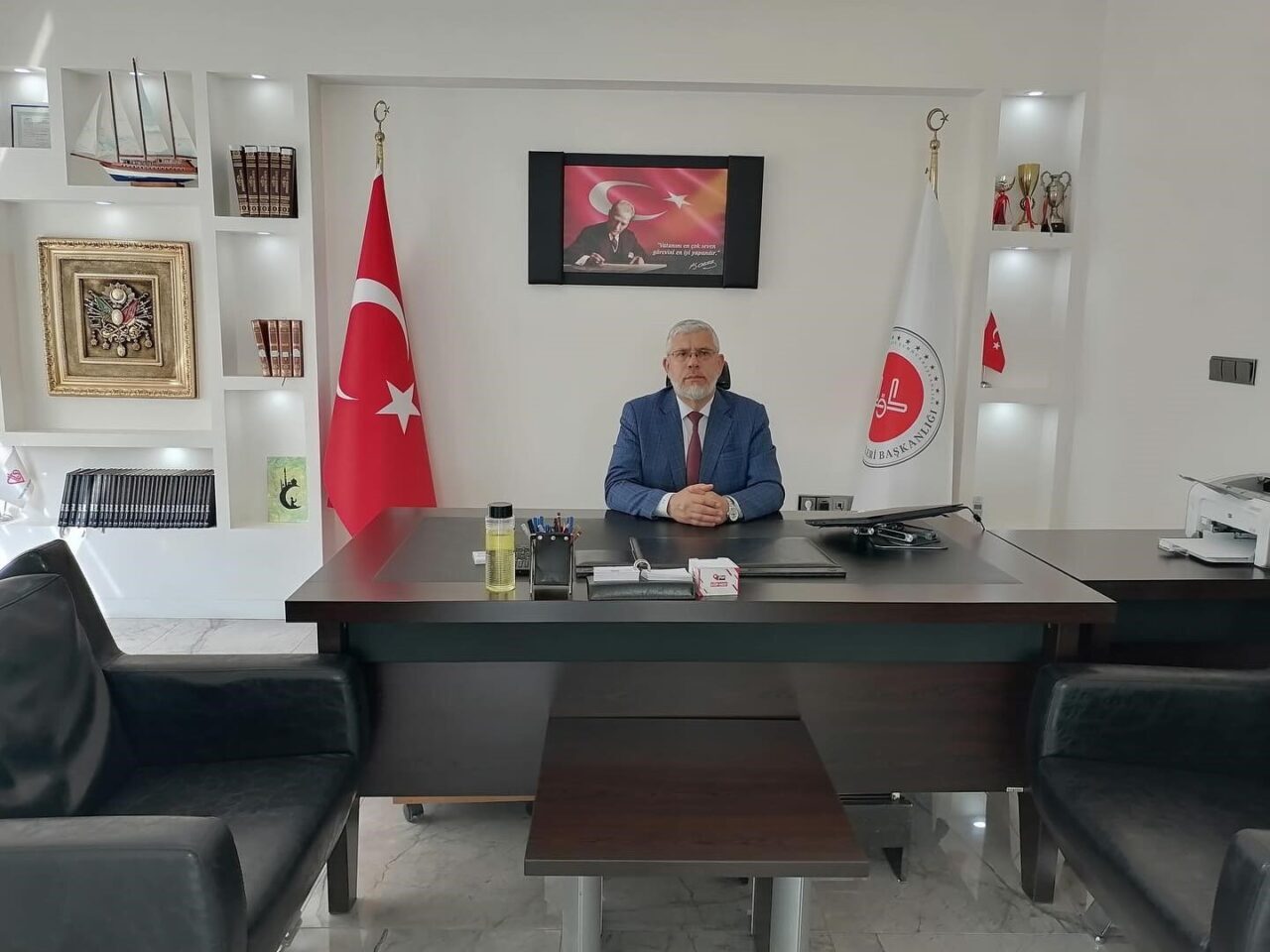 Dr. Fikri Göncü, Ordu'nun Akkuş İlçe Müftülüğü'nden Sinop Türkeli İlçe