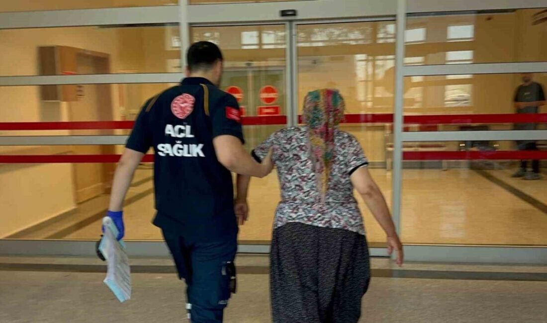 Adıyaman'da Fatma A., yılan tarafından ısırıldıktan sonra hastaneye kaldırıldı. Olay