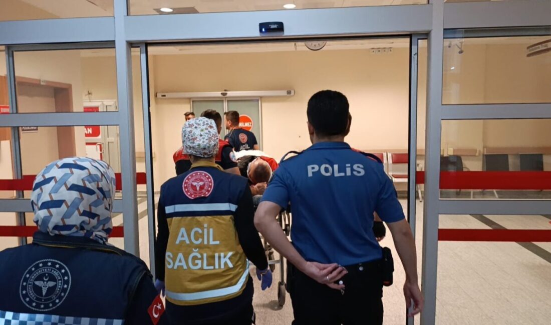 Adıyaman'da yunus polis motosikletinin devrilmesi sonucu H.A. ve R.A. adlı