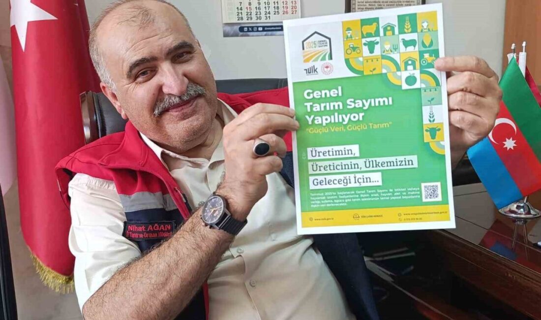 Zonguldak'ta tarım sayımı 1 Temmuz itibarıyla başladı. Tarım ve Orman