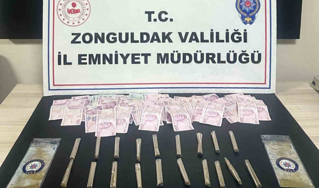 Zonguldak'ta gerçekleştirilen narkotik operasyonunda T.A., S.B. ve A.K. tutuklandı. 11