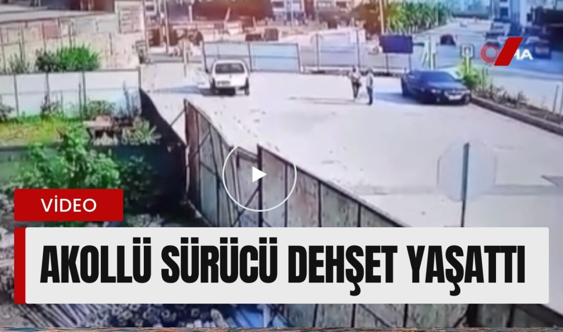 Adana’da alkollü sürücünün direksiyon hakimiyetini kaybetmesi sonucu kaldırımda denetim yapan