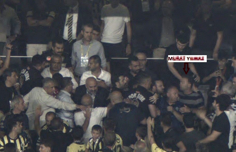 Fenerbahçe - Feyenord maçında Ali Koç'a hakaret eden M.Y., İstanbul