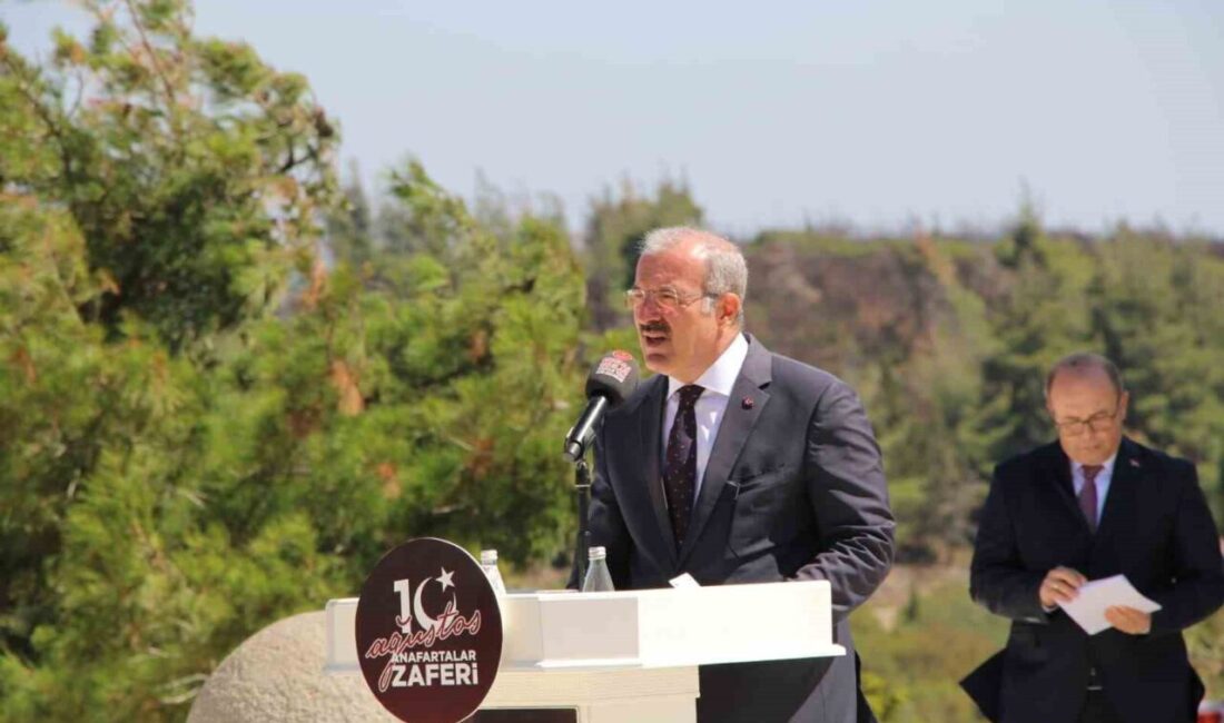 Çanakkale’de, Anafartalar Zaferi’nin 110. yılı, Gelibolu Yarımadası’ndaki Conkbayırı’nda düzenlenen törenle