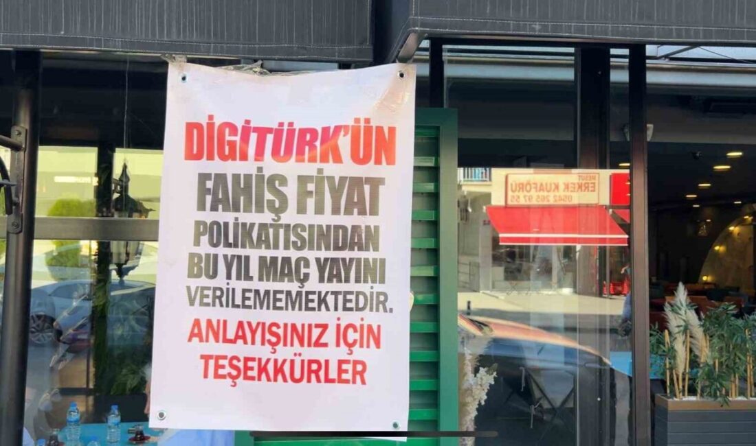 Ankara'nın Çankaya ilçesindeki yaklaşık 40 kıraathane ve restoran işletmecisi, Digitürk'ün