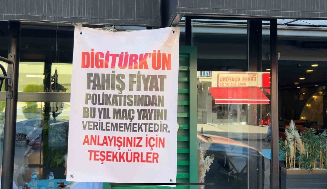 Ankara'nın Çankaya ilçesindeki yaklaşık 40 kıraathane ve restoran işletmecisi, Digitürk'ün