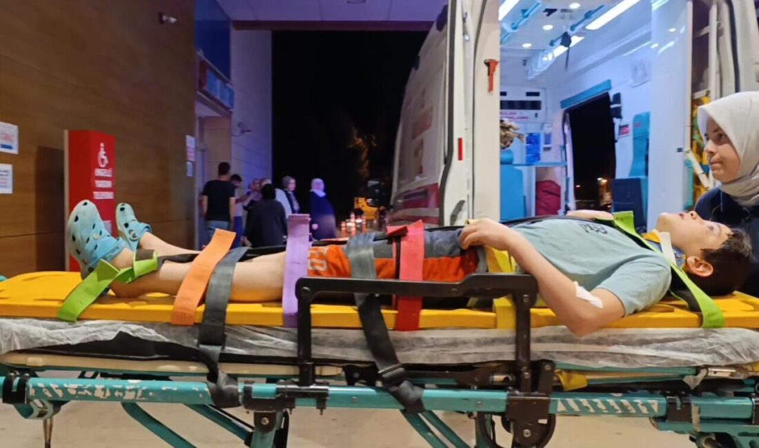 İnegöl'de, 9 yaşındaki Mahmut H. annesinin elini bırakıp yola fırladı