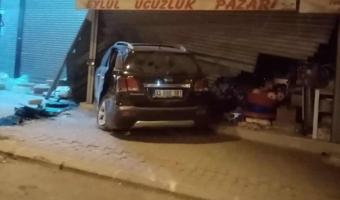 Mersin'in Toroslar ilçesinde K.Y.'nin kullandığı araç direksiyon hakimiyetini kaybetmesi sonucu