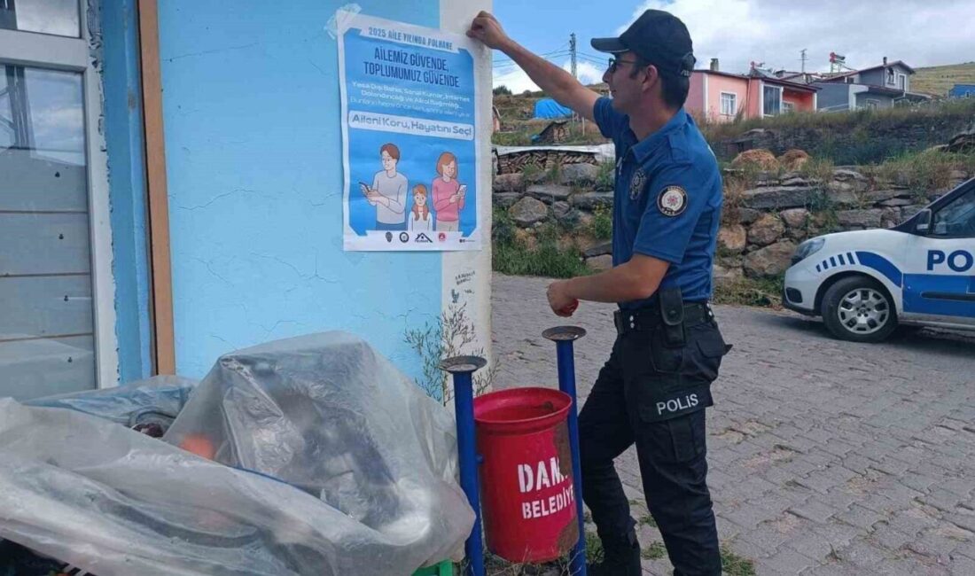 Ardahan'da polis, halkı dolandırıcılık, hırsızlık ve kadına yönelik şiddet konusunda