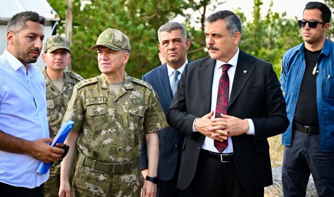 Erzurum Valisi Mustafa Çiftçi, Gıda Kontrol Müfreze Komutanlığı'nın yeni inşaatını
