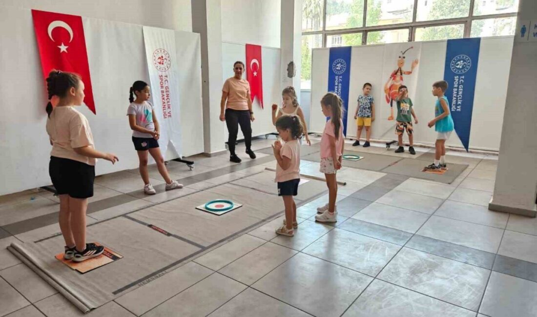Aydın'daki yaz spor okulları, gençlere çeşitli branşlarda eğitim imkanı sunarak