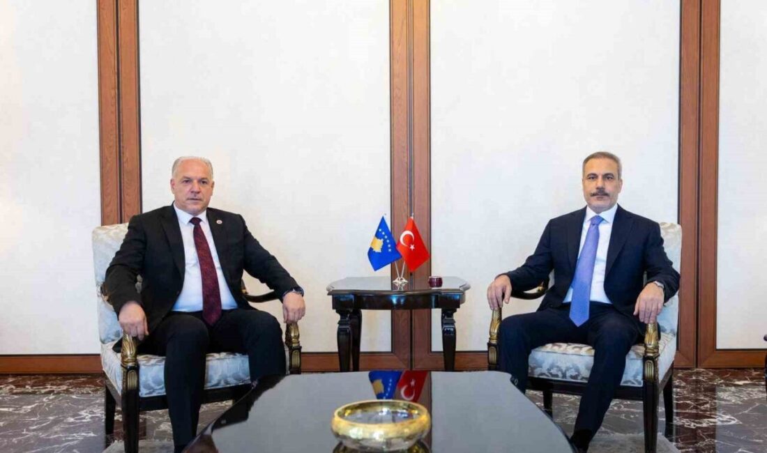 Dışişleri Bakanı Hakan Fidan, Kosova Demokratik Türk Partisi Genel Başkanı